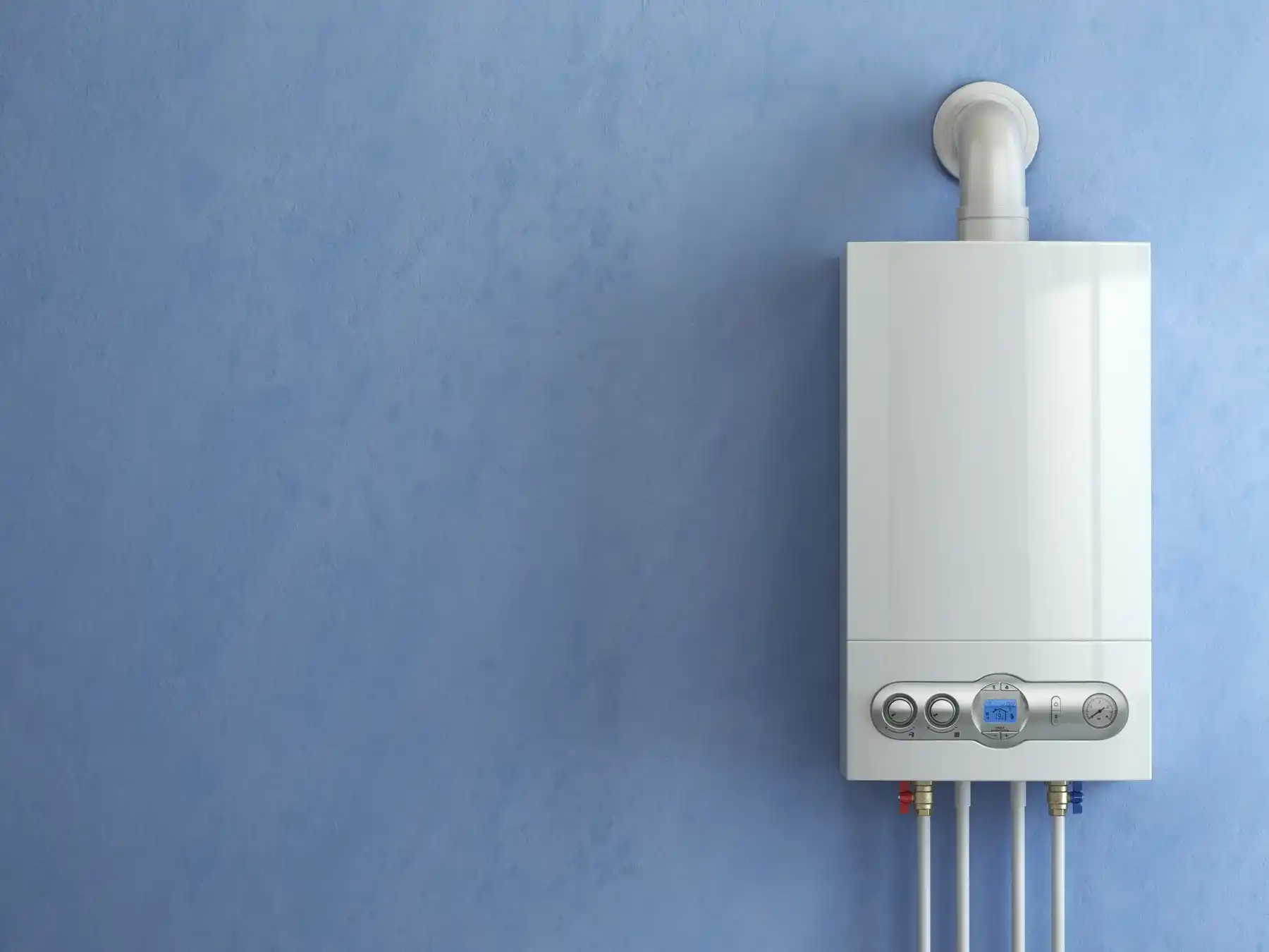 A new A-rated combi boiler of the type we install — Mansfield